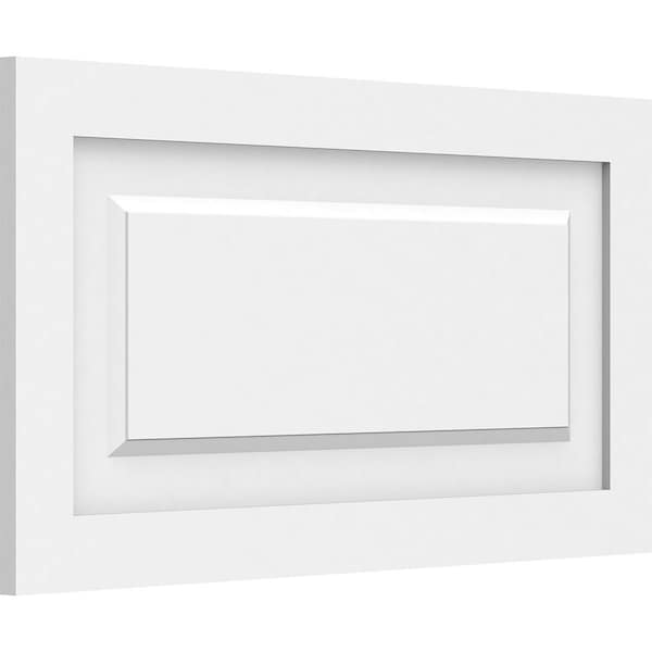 Ekena Millwork Harrison Raised Panel Decorative Wall Panel, 26"W x 14"H x 5/8"P WALP26X14X062HAR - main